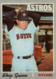 1970 Topps Baseball Cards      316     Skip Guinn